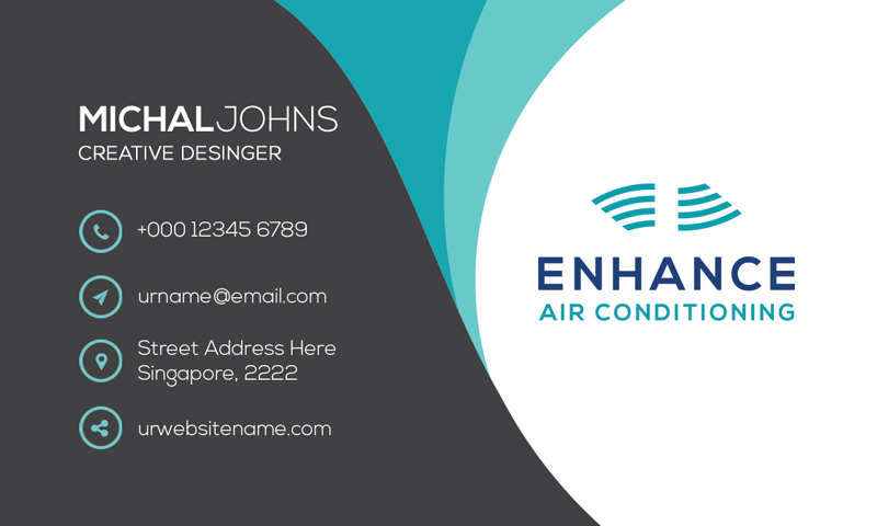 Logo Design by Trisha Akter for Enhance Air Conditioning | Design #20266215