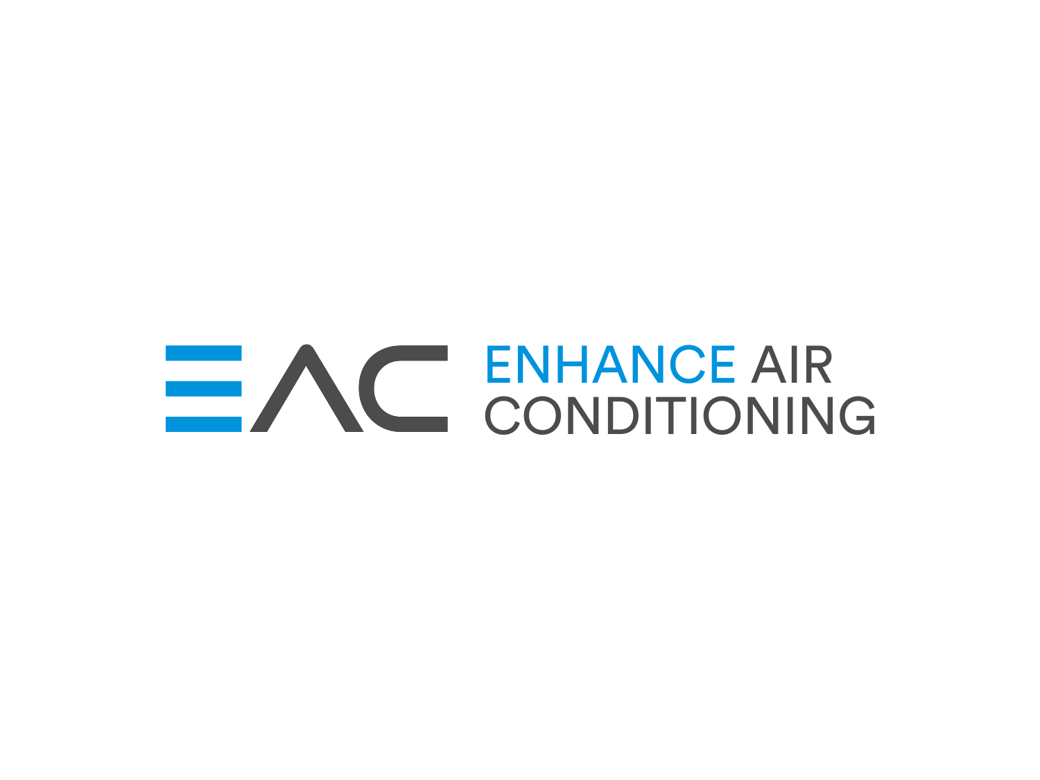 Logo Design by R16 for Enhance Air Conditioning | Design #20270350