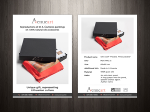 Flyer Design by debdesign for Meno tekstile, Ltd, code: 304411169 | Design: #20292039