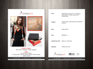 Flyer Design by debdesign for Meno tekstile, Ltd, code: 304411169 | Design: #20297095
