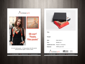 Flyer Design by debdesign for Meno tekstile, Ltd, code: 304411169 | Design: #20320441