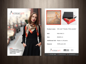 Flyer Design by debdesign for Meno tekstile, Ltd, code: 304411169 | Design: #20348036