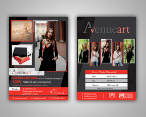 Flyer-Design von ecorokerz für Meno tekstile, Ltd, code: 304411169 | Design: #20267460