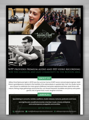 Premium Audio and HD Video with WPP!  | Flyer-Design von TSU Creations
