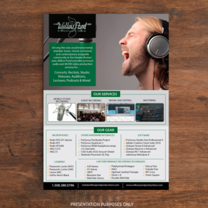 Premium Audio and HD Video with WPP!  | Flyer-Design von JanuXart