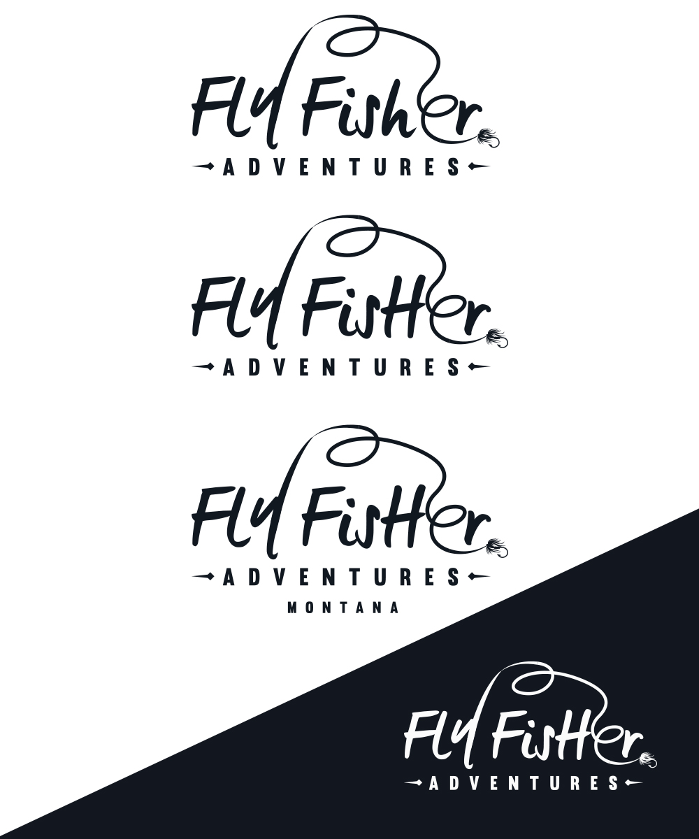 Logo Design by StudioD™ for Fly FisHer Adventures | Design #20221314