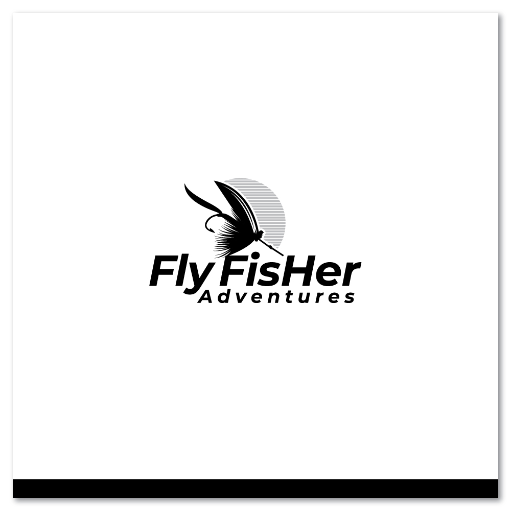 Logo Design by Sujit Banerjee for Fly FisHer Adventures | Design #20228297