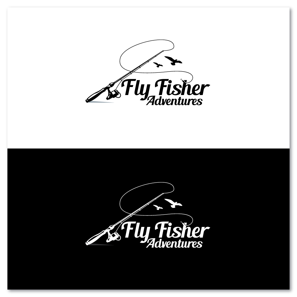 Logo Design by Sujit Banerjee for Fly FisHer Adventures | Design #20228300