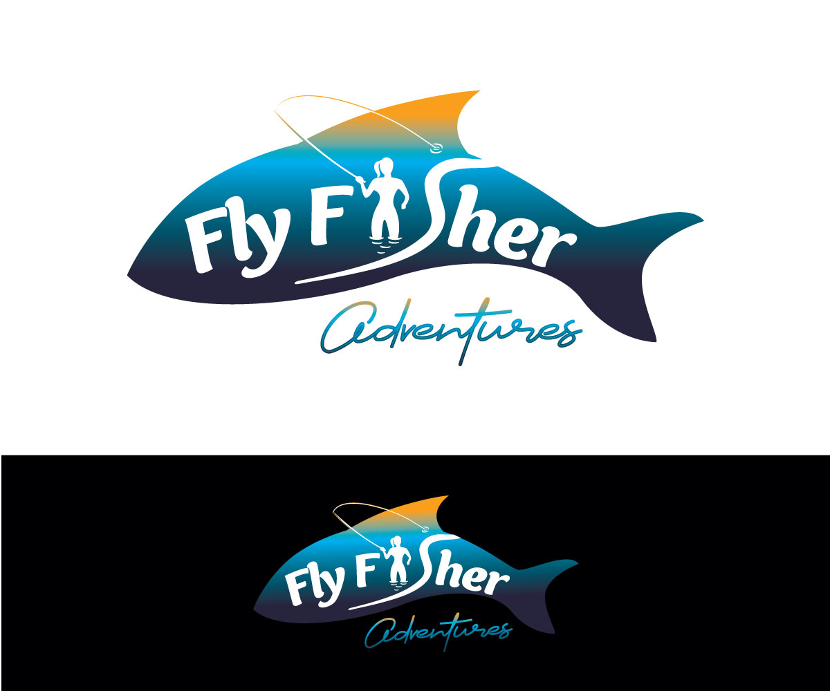 Diseño de Logo por mondal22.ayan para Fly FisHer Adventures | Diseño #20221306