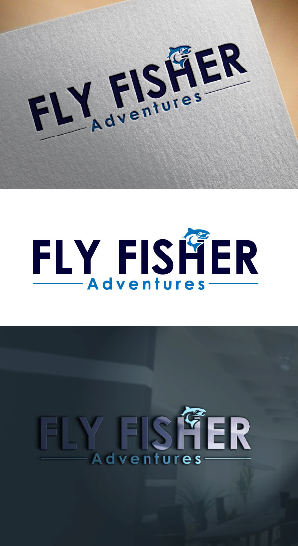 Diseño de Logo por aishwarya.... para Fly FisHer Adventures | Diseño #20221297