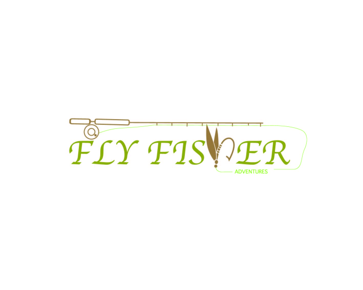 Diseño de Logo por The A para Fly FisHer Adventures | Diseño #20327563