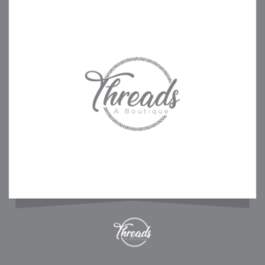 Logo Design by ecorokerz for Threads a Boutique | Design #20224786