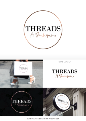 Design de Logo par Wild Geek pour Threads a Boutique | Design : #20250480
