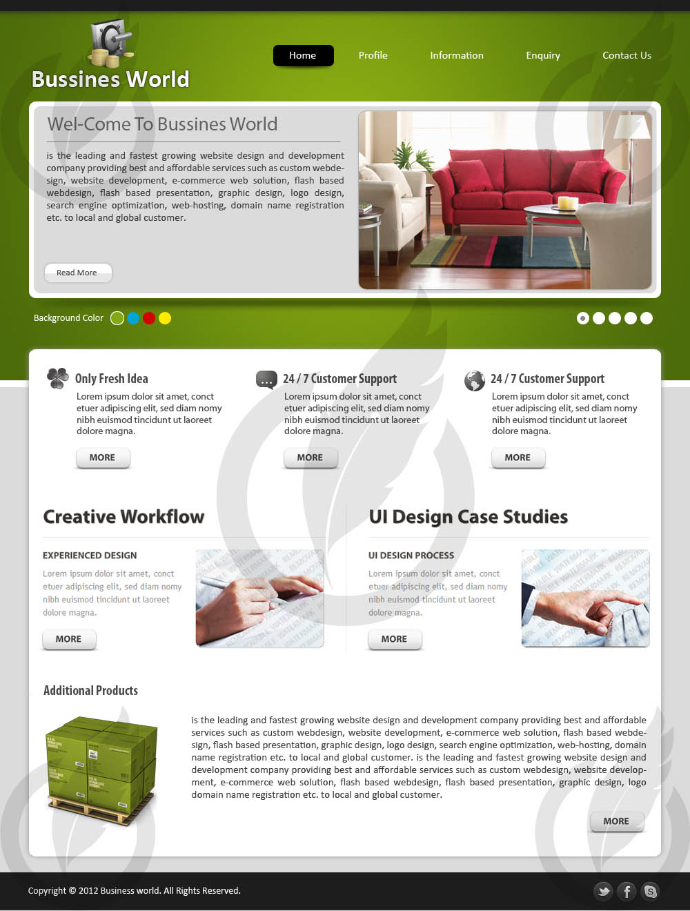 Web Design par Krisna Design pour Creative IT Group | Design #690008