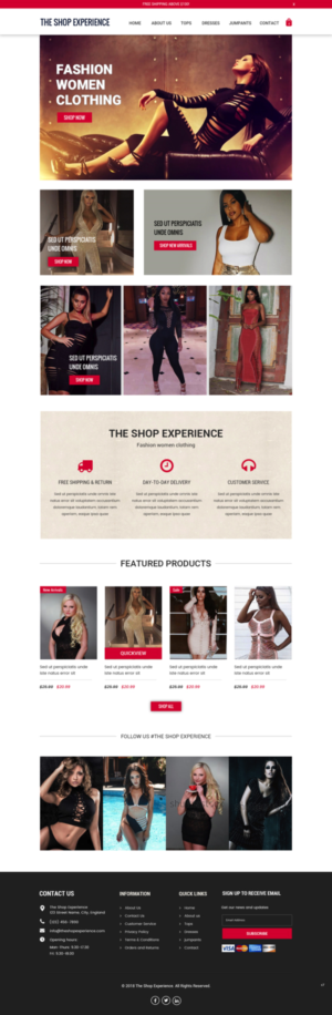 Web Design by pb for Trendythingz | Design: #20248497
