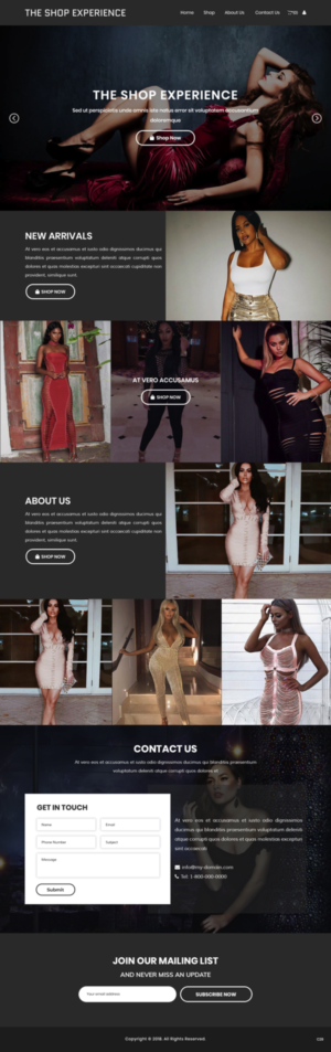 Web Design by pb for Trendythingz | Design: #20248498