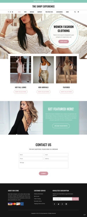 Web Design by pb for Trendythingz | Design: #20248499