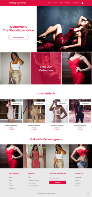 Web Design by pb for Trendythingz | Design: #20248500