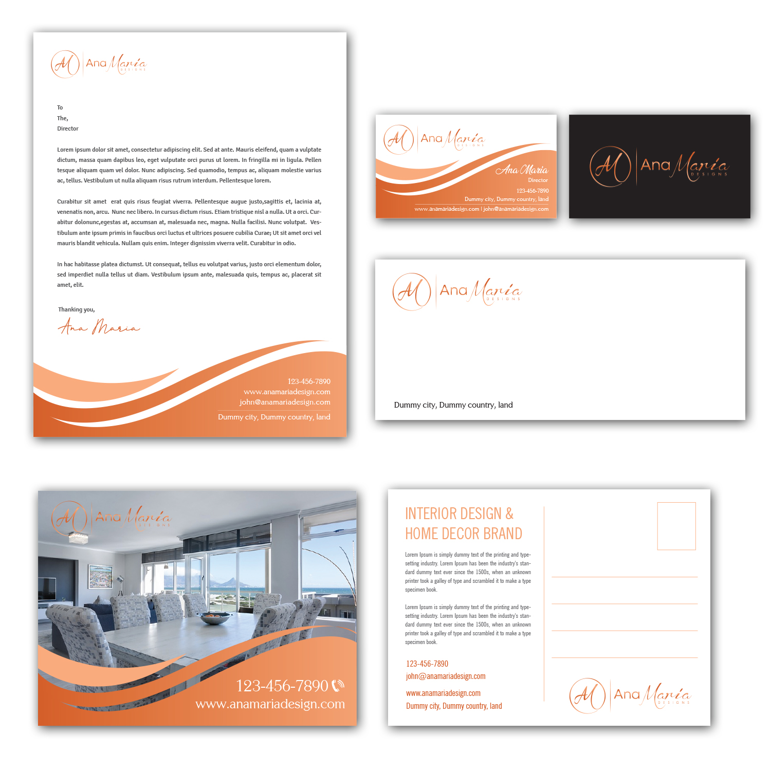 Stationery Design by Creative Jiniya for this project | Design #20230724