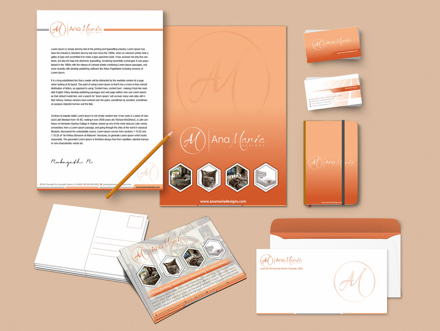 Stationery Design by Petter Goms for this project | Design #20252362