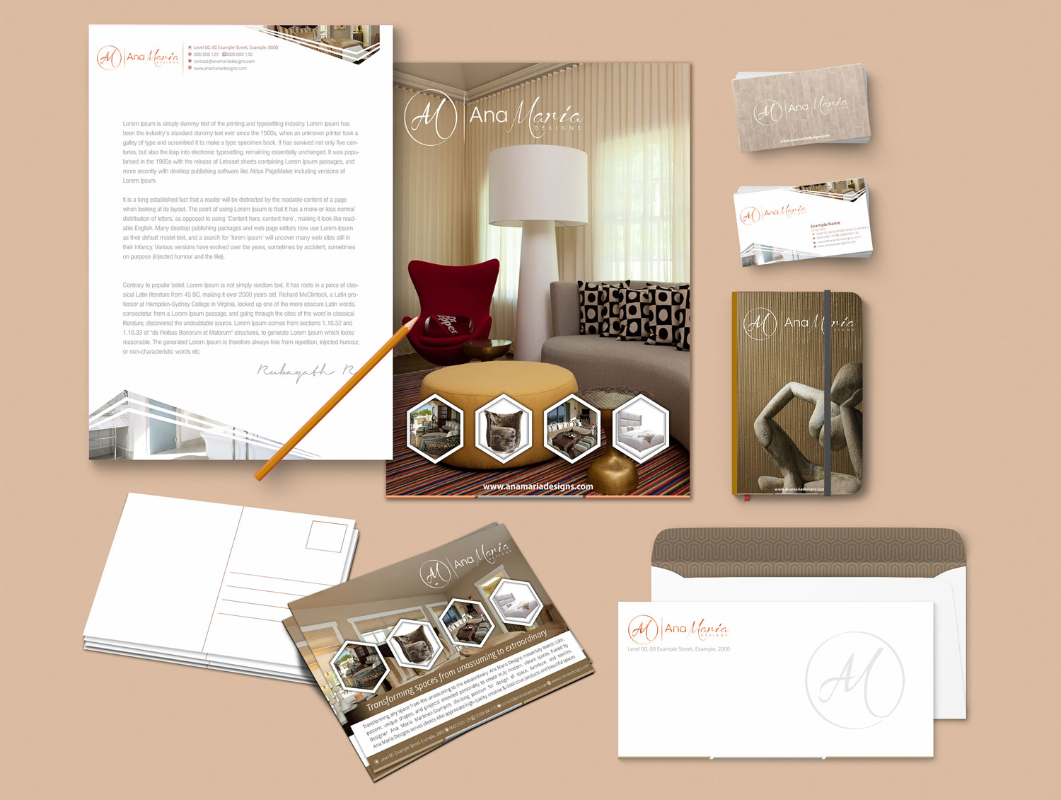 Stationery Design by Petter Goms for this project | Design #20253325