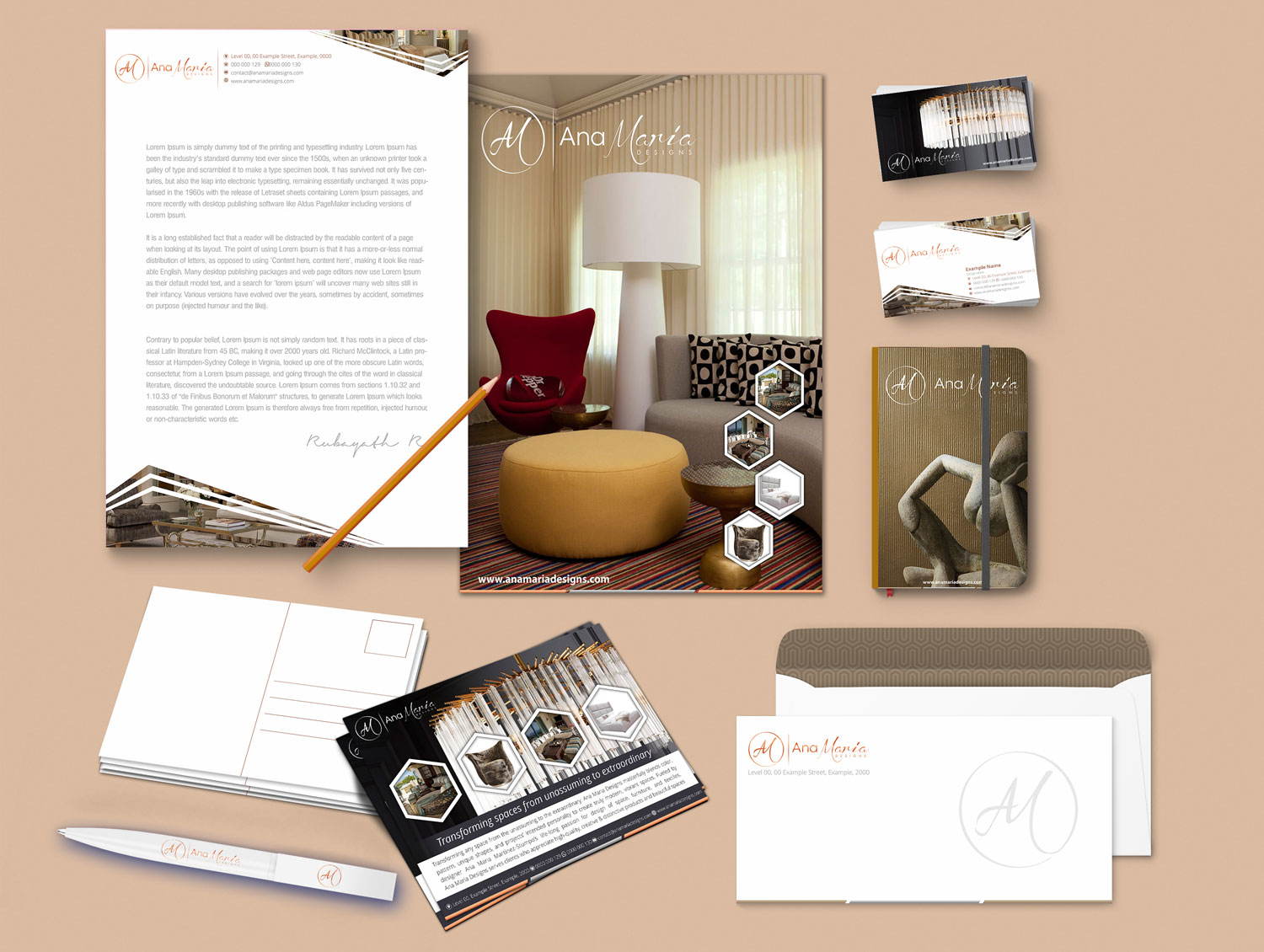 Stationery Design by Petter Goms for this project | Design #20257102