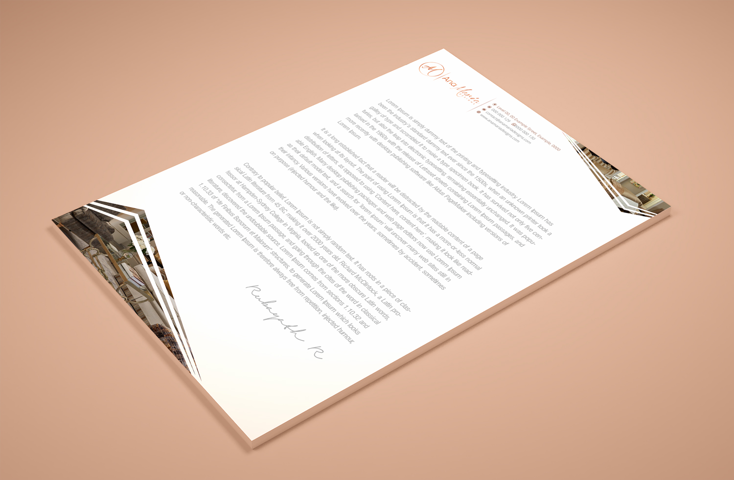 Stationery Design by Petter Goms for this project | Design #20268974