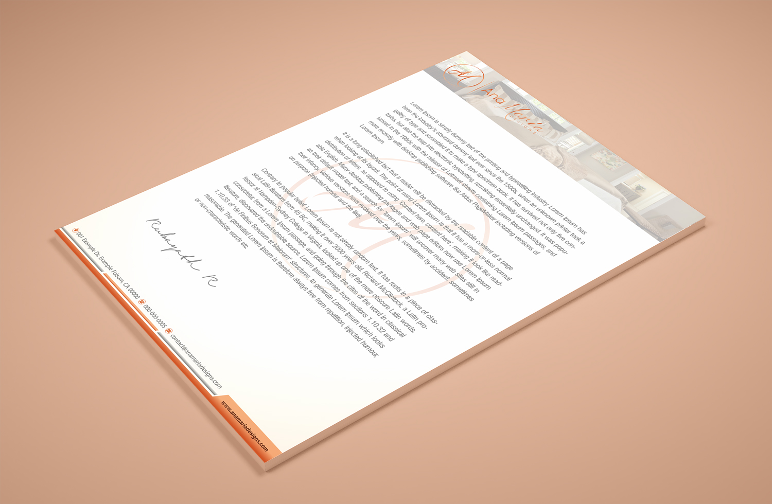 Stationery Design by Petter Goms for this project | Design #20268976