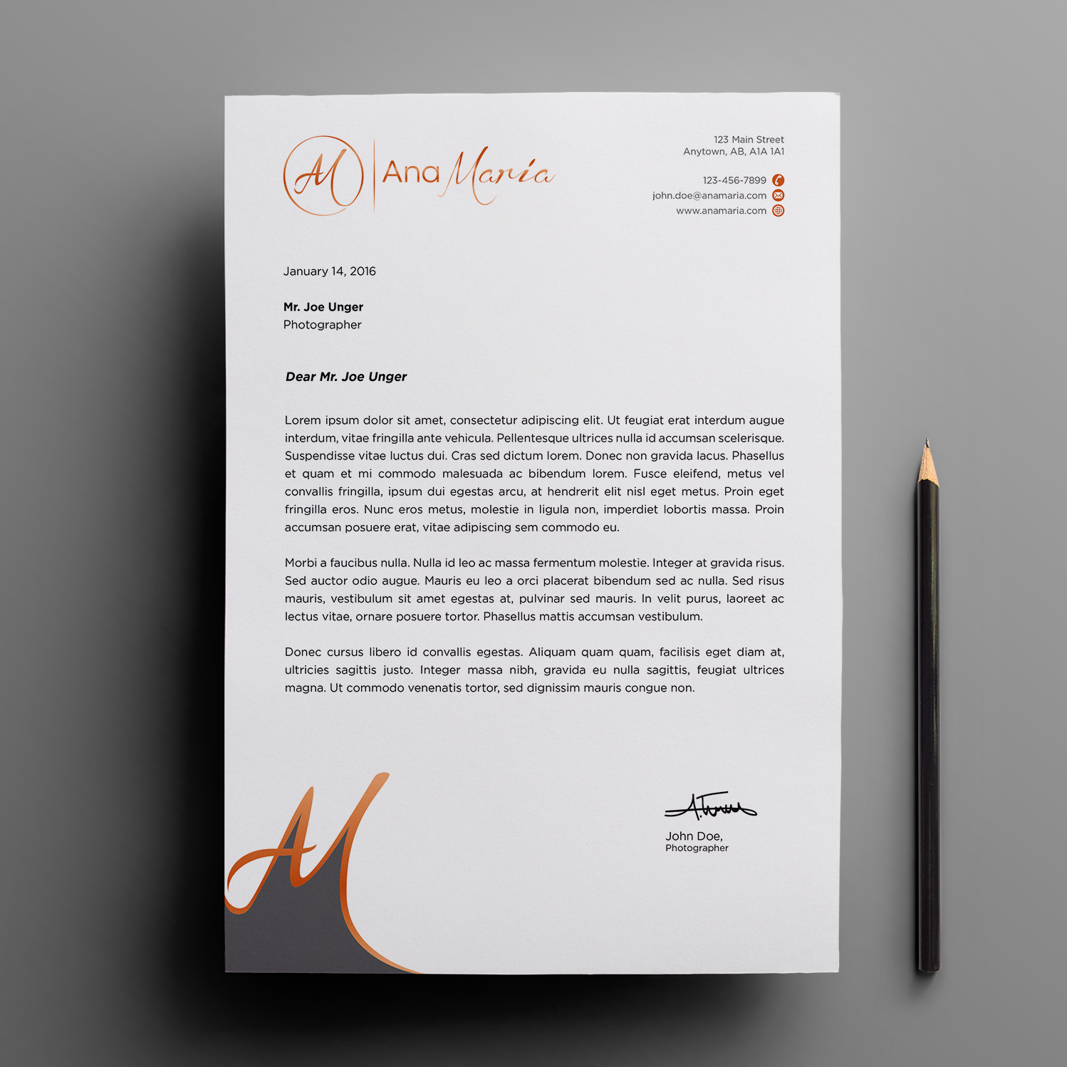 Stationery Design by haru_ichiban for this project | Design #20264566