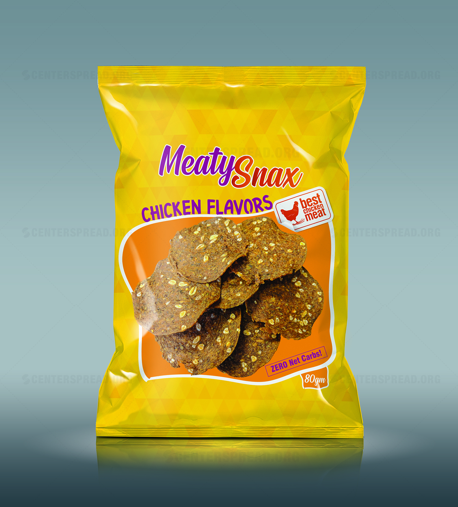 Packaging Design by CENTERSPREAD for Kami Snax LLC | Design #20307221