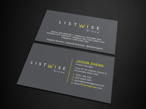 Diseño de Tarjeta de Presentación por Tripti Ranjan Gain para este proyecto | Diseño: #20232970