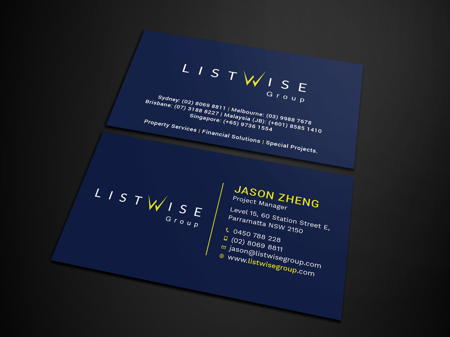 Visitenkarten-Design von Tripti Ranjan Gain für dieses Projekt | Design #20232972