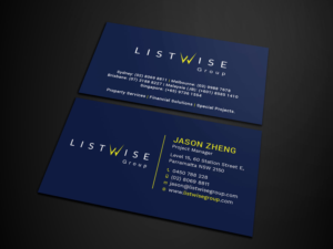 Diseño de Tarjeta de Presentación por Tripti Ranjan Gain para este proyecto | Diseño: #20232972