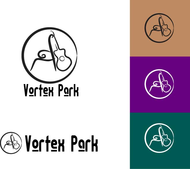 Logo Design by Marius Ilgunas for Vortex Park | Design #64463