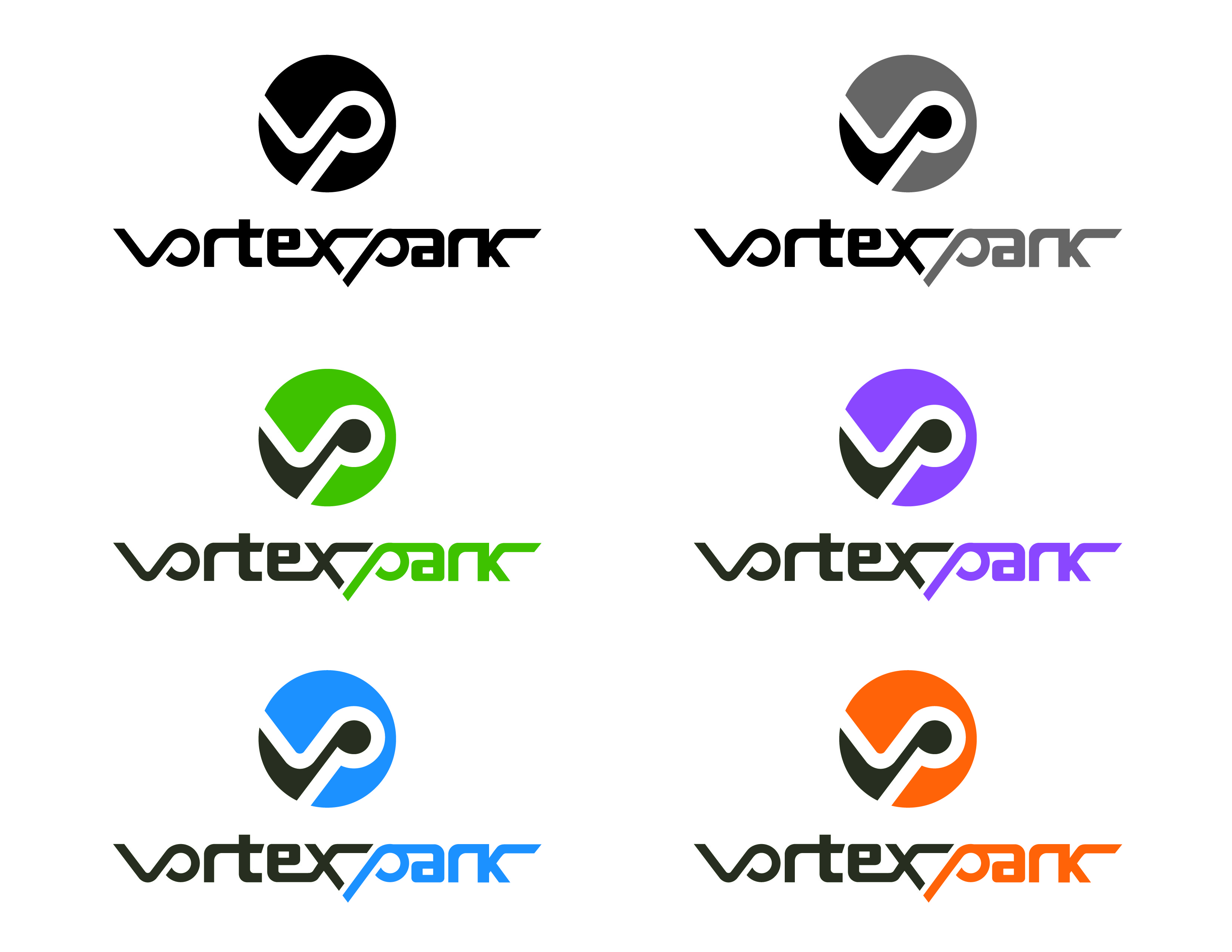 Logo Design by True Blue Graphics for Vortex Park | Design #56685