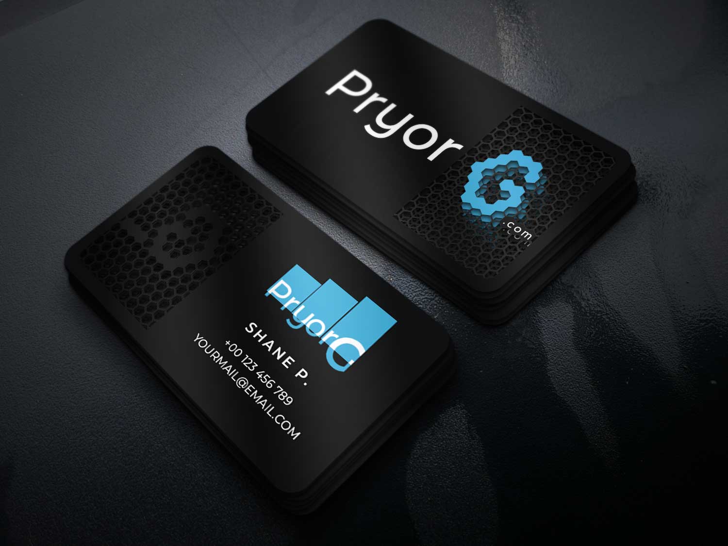 Business Card Design by Vishwa Basnayake for The Pryor Group, LLC. | Design #20291311