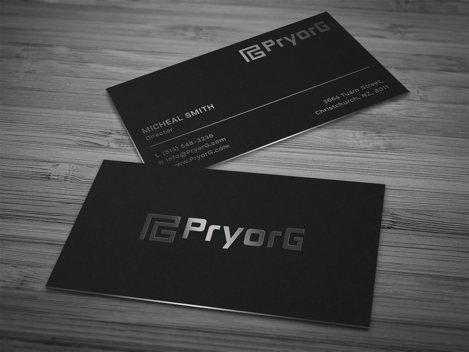 Business Card Design by Tripti Ranjan Gain for The Pryor Group, LLC. | Design #20350516
