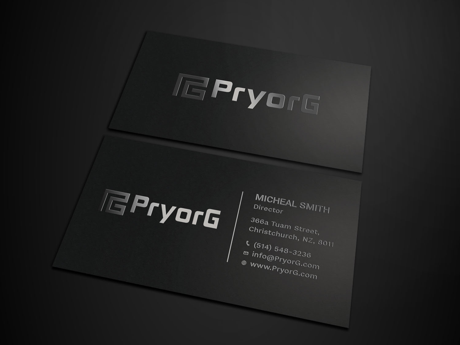 Business Card Design by Tripti Ranjan Gain for The Pryor Group, LLC. | Design #20350517