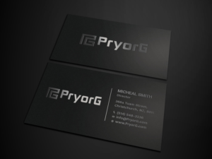 Business Card Design by Tripti Ranjan Gain for The Pryor Group, LLC. | Design: #20350517