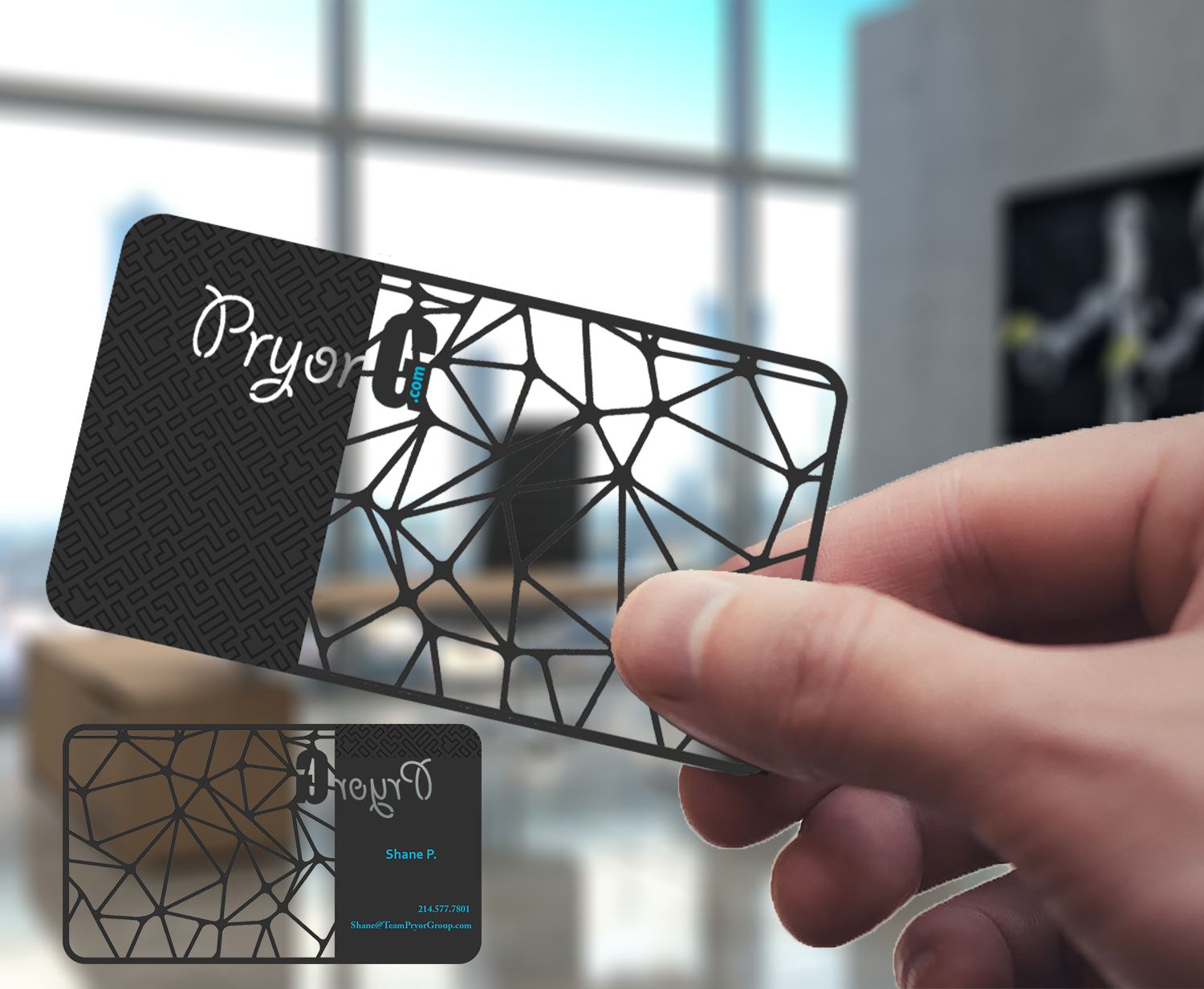 Business Card Design by Paola13 for The Pryor Group, LLC. | Design #20263866