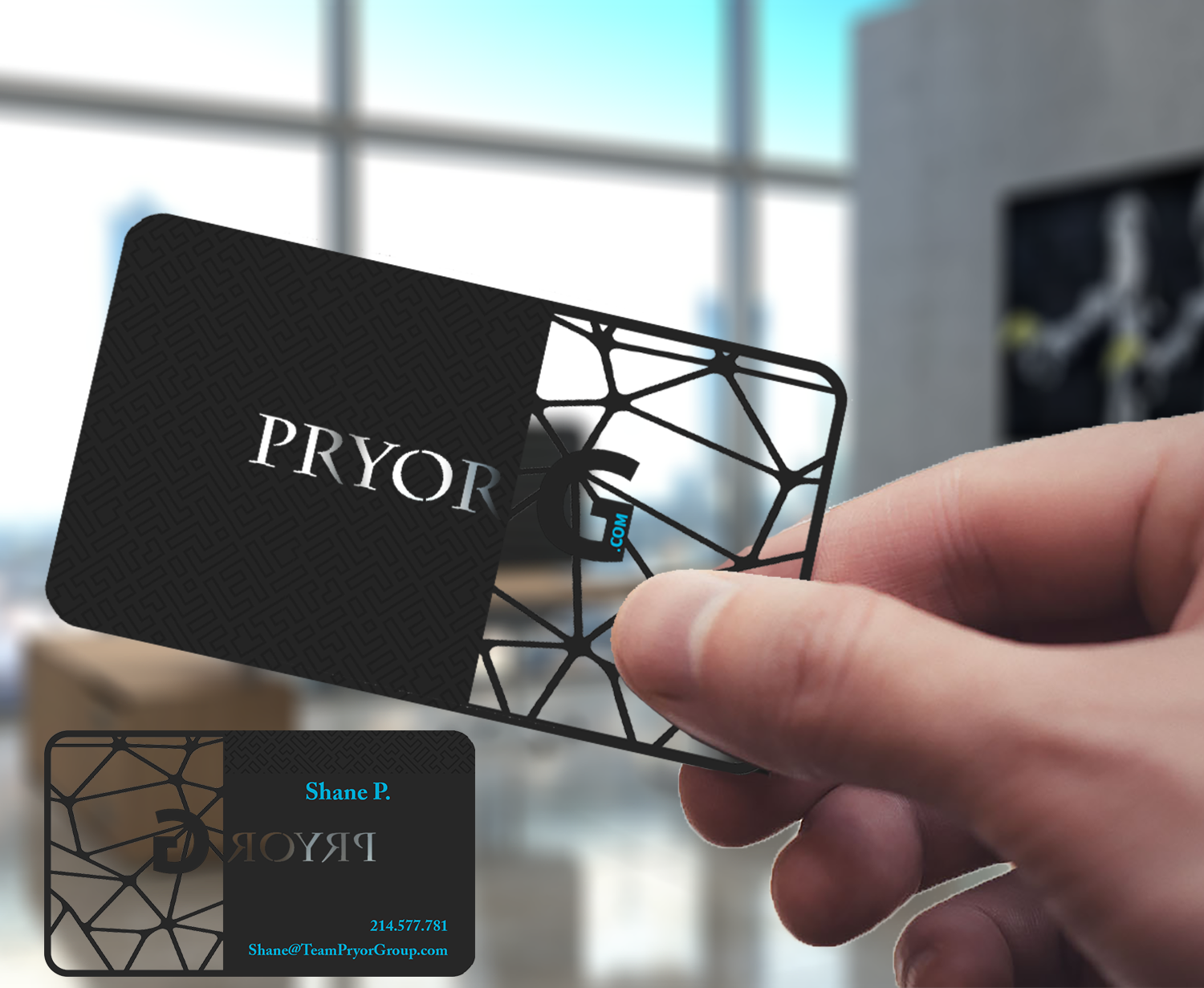 Business Card Design by Paola13 for The Pryor Group, LLC. | Design #20263868