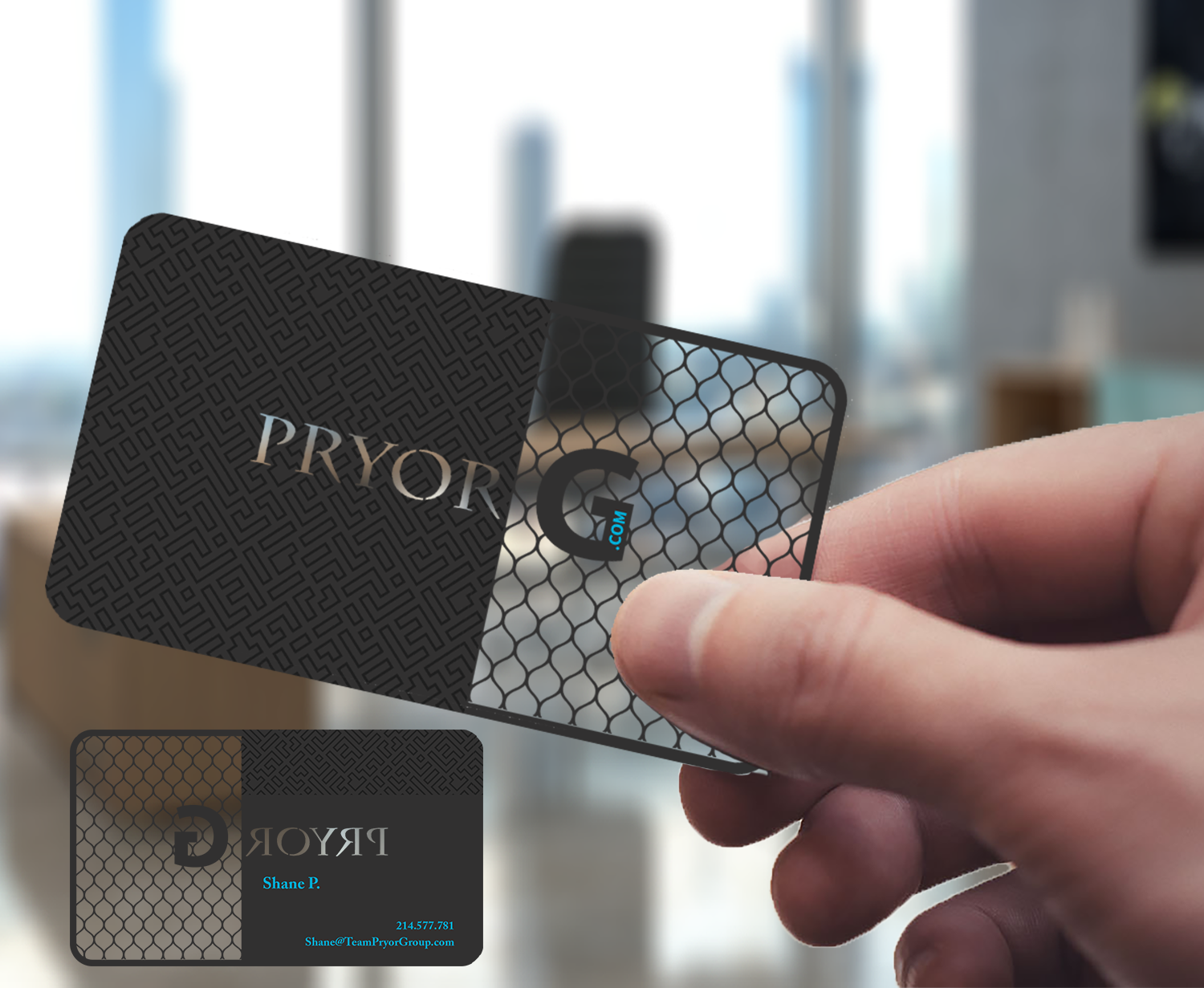 Business Card Design by Paola13 for The Pryor Group, LLC. | Design #20263869
