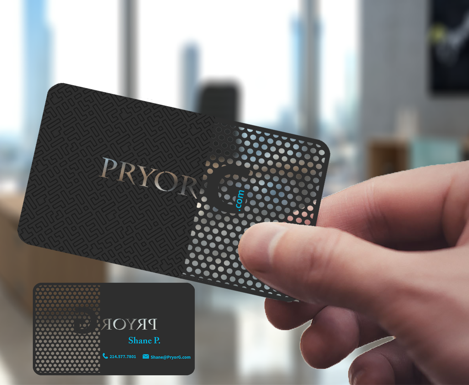 Business Card Design by Paola13 for The Pryor Group, LLC. | Design #20264351