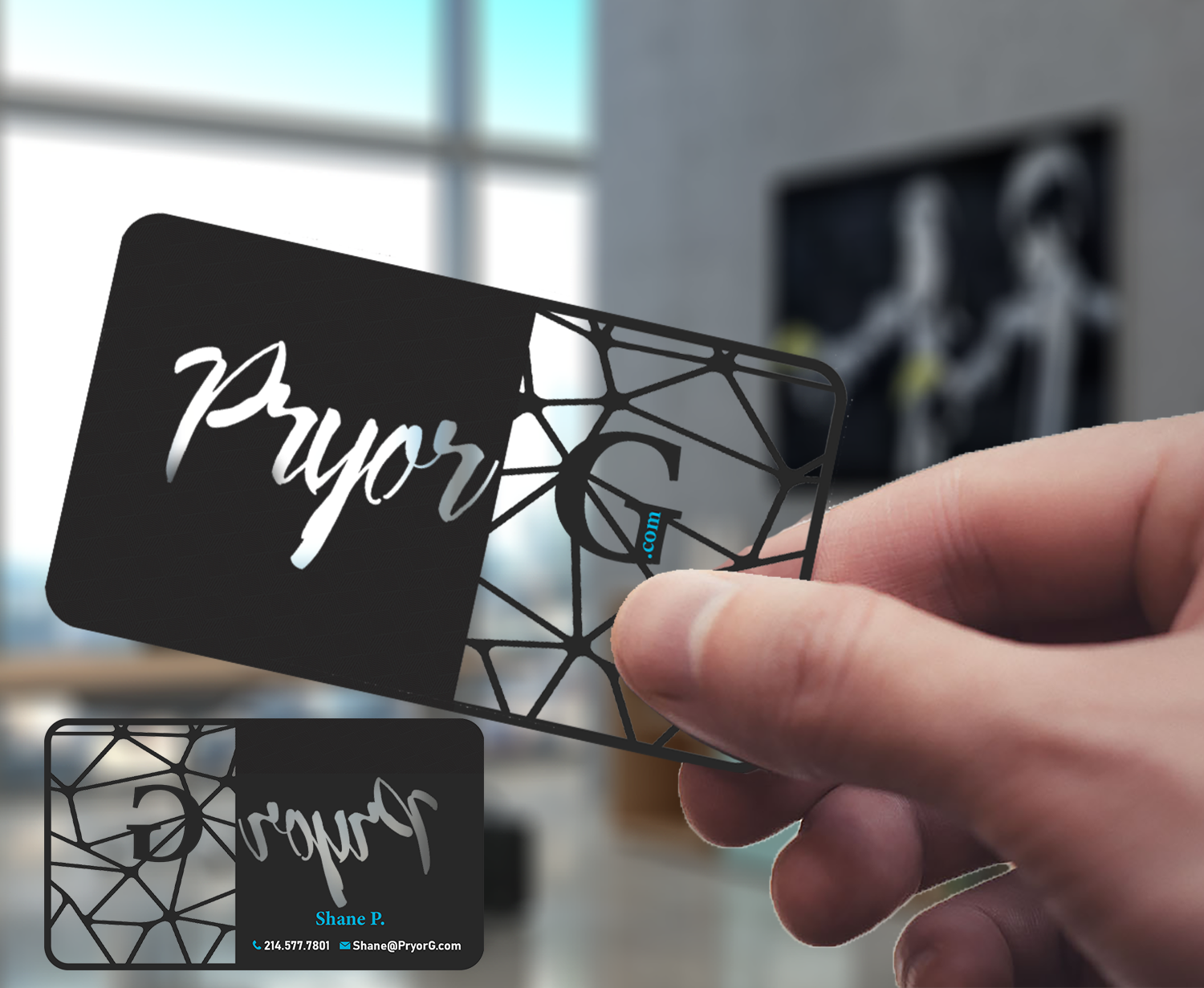 Business Card Design by Paola13 for The Pryor Group, LLC. | Design #20302904