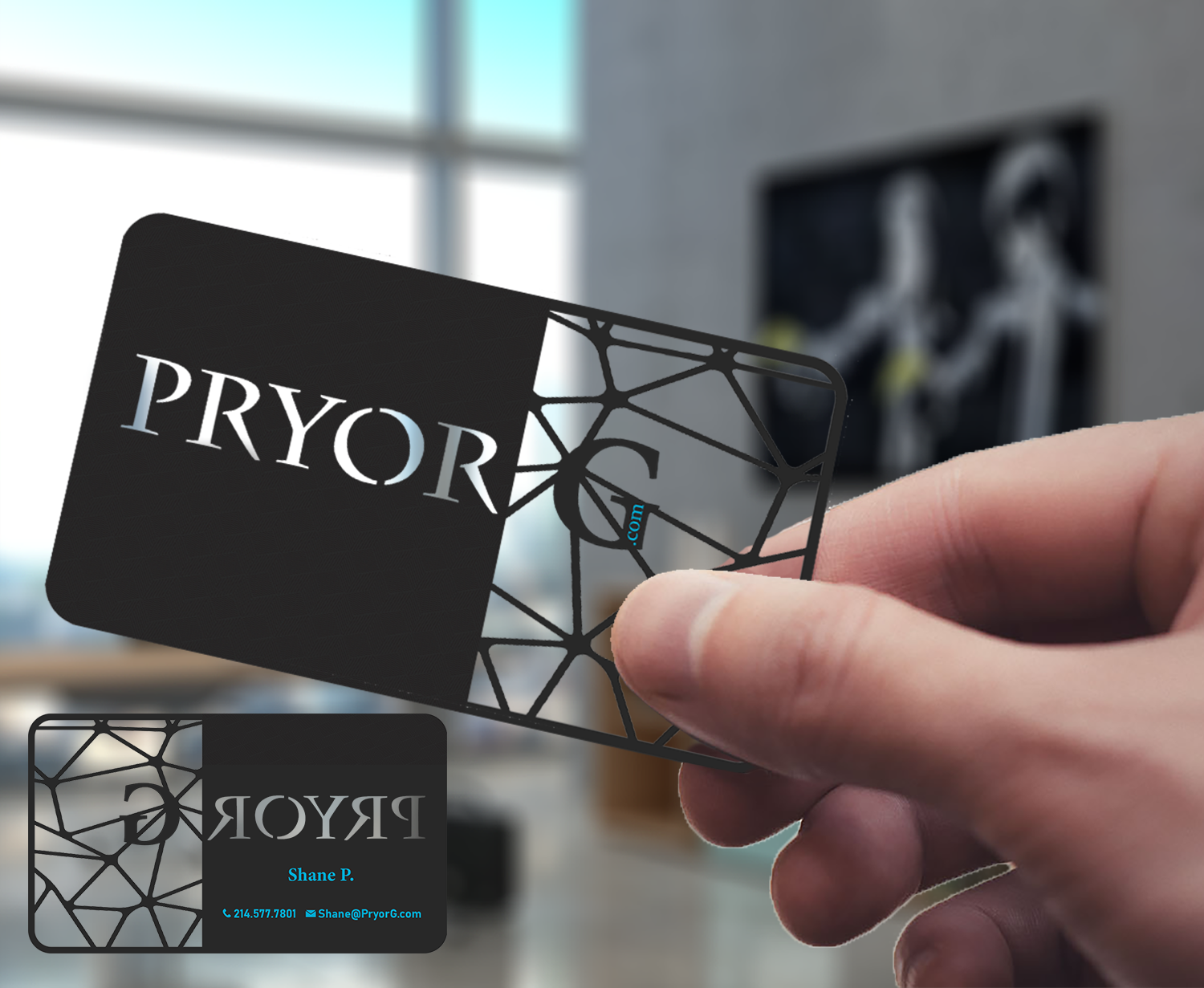 Business Card Design by Paola13 for The Pryor Group, LLC. | Design #20310130