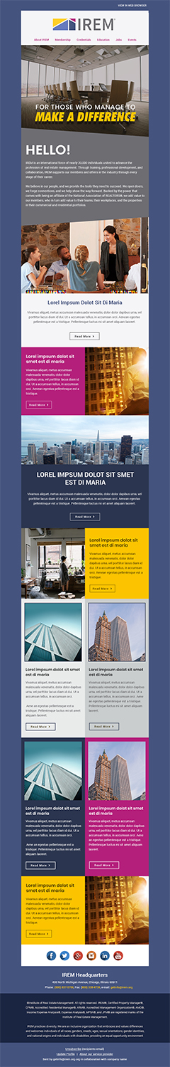 Newsletter-Design von Expert Designer für dieses Projekt | Design #20297609
