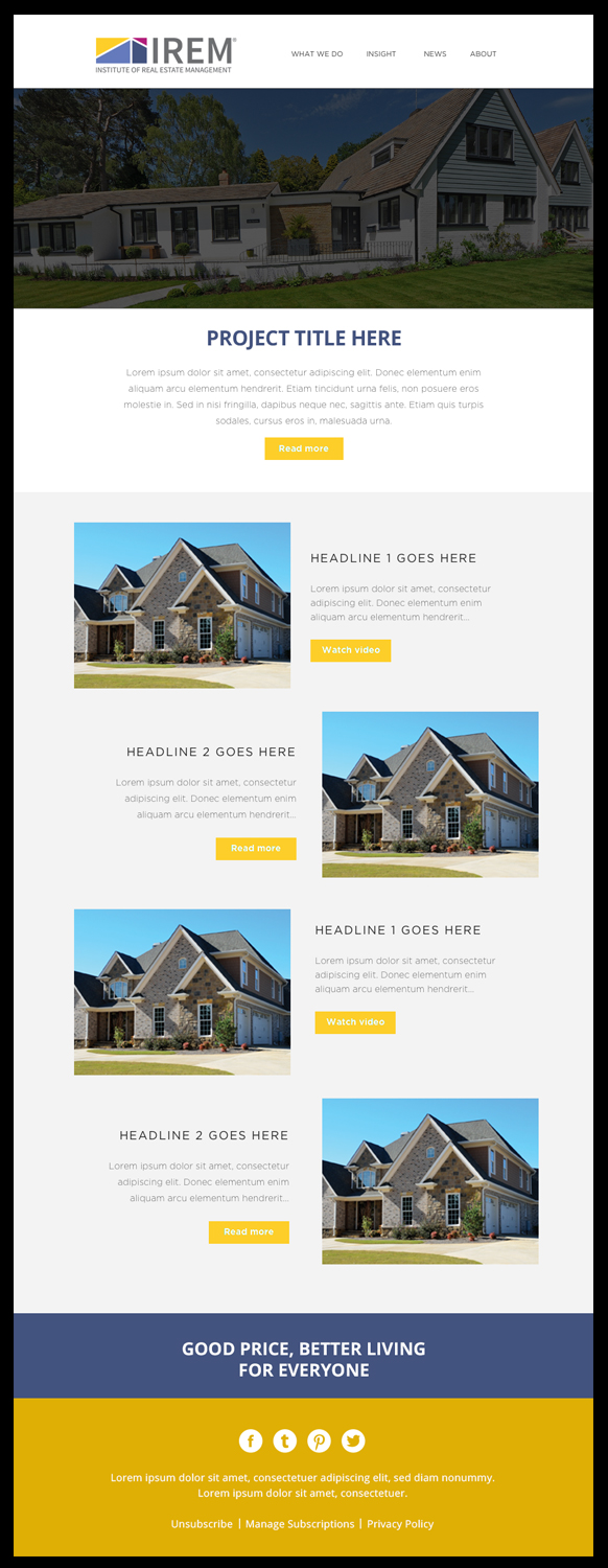 Design de Newsletter par Best Design Hub pour ce projet | Design #20231182