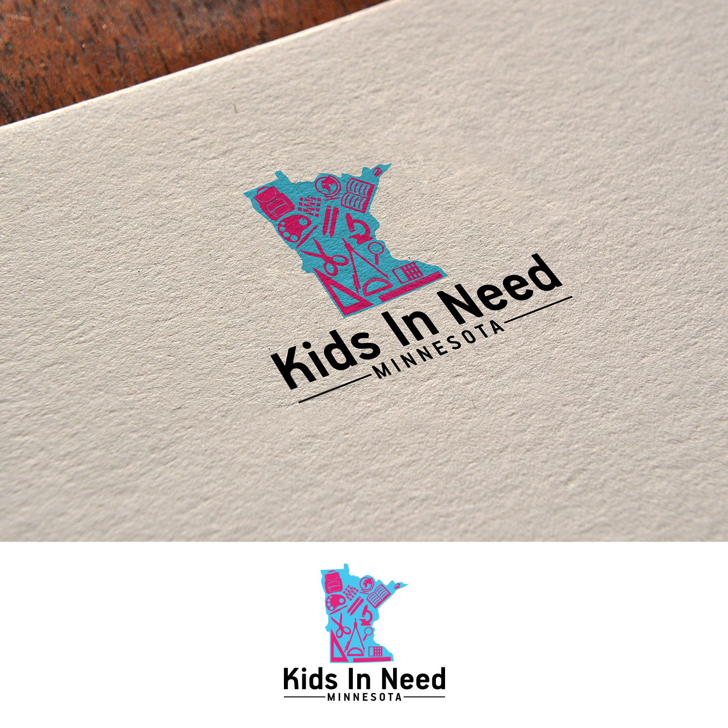 Logo Design by DesignDUO for Kids In Need Foundation | Design #20390466