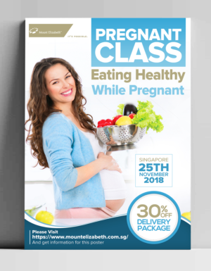 Poster design needed for Pregnant class 25.11.2018* | Poster Design by SAI DESIGNS