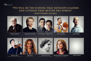 Elite Academic Day-care program needs to develop a Vision board poster with Famous Montessori Alu... | Diseño de Póster por OzgurCapci